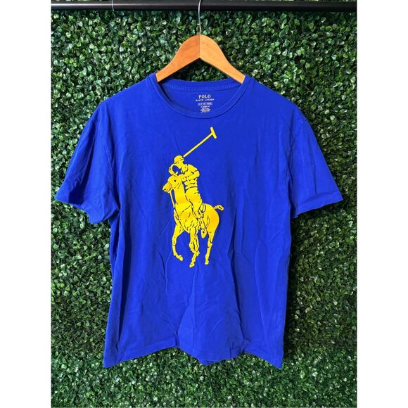 Polo Ralph Lauren Horse Logo Mens T Shirt - Size Small  Classic Fit - Picture 1 of 3